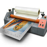 Step 3 :: Laminate printed sheet to protect the graphic image and provide enhanced<br />durability. A variety of laminate films are available depending on end use and the look<br />you are trying to achieve.