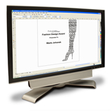 Step 1 :: Create artwork in any commercially available graphics software program 